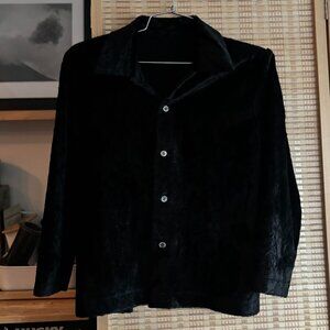 COMME des GARÇONS rayon velvet jacket